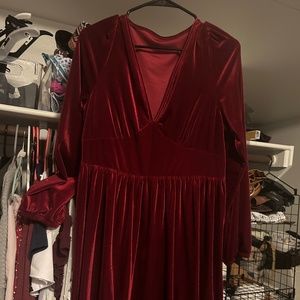 Halara Red Dress